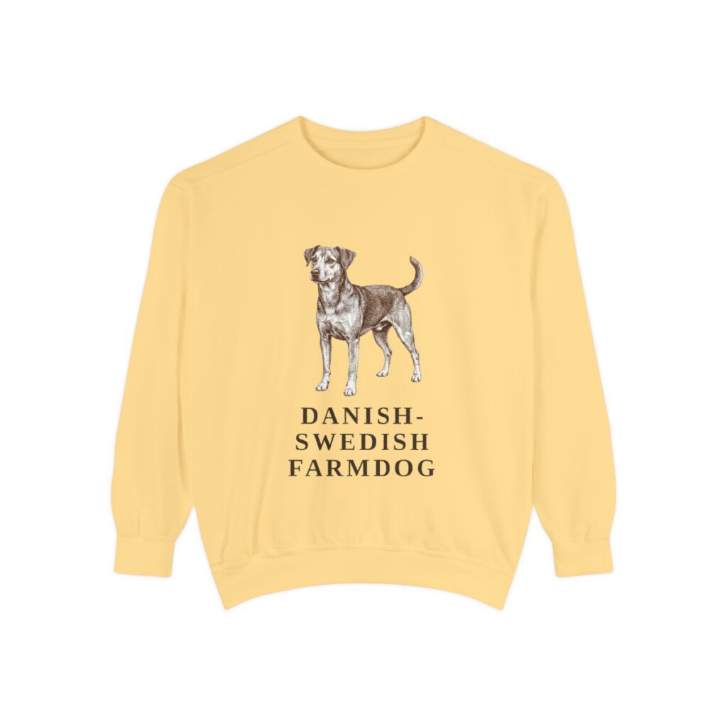 Danish-Swedish Farmdog Sweatshirt, Butter, front view