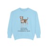 Danish-Swedish Farmdog Dad Sweatshirt, Chambray, front view
