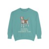 Danish-Swedish Farmdog Dad Sweatshirt, Seafoam, front view