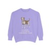 Danish-Swedish Farmdog Dad Sweatshirt, Violet, front view