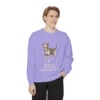 Danish-Swedish Farmdog Dad Sweatshirt, Violet, person 1 front