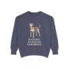 Danish-Swedish Farmdog Sweatshirt, Denim, front view