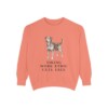 Danish-Swedish Farmdog Humor Sweatshirt, Terracotta, front view