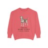 Danish-Swedish Farmdog Humor Sweatshirt, Watermelon, front view