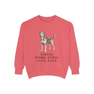 Danish-Swedish Farmdog Humor Sweatshirt, Watermelon, front view