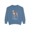 danish-swedish-farmdog-sweatshirt-latin-blue-jean Danish-Swedish Farmdog Latin Sweatshirt, Blue Jean, front view