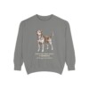 danish-swedish-farmdog-sweatshirt-latin-grey Danish-Swedish Farmdog Latin Sweatshirt, Grey, front view