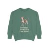 Danish-Swedish Farmdog Sweatshirt, Light Green, front view