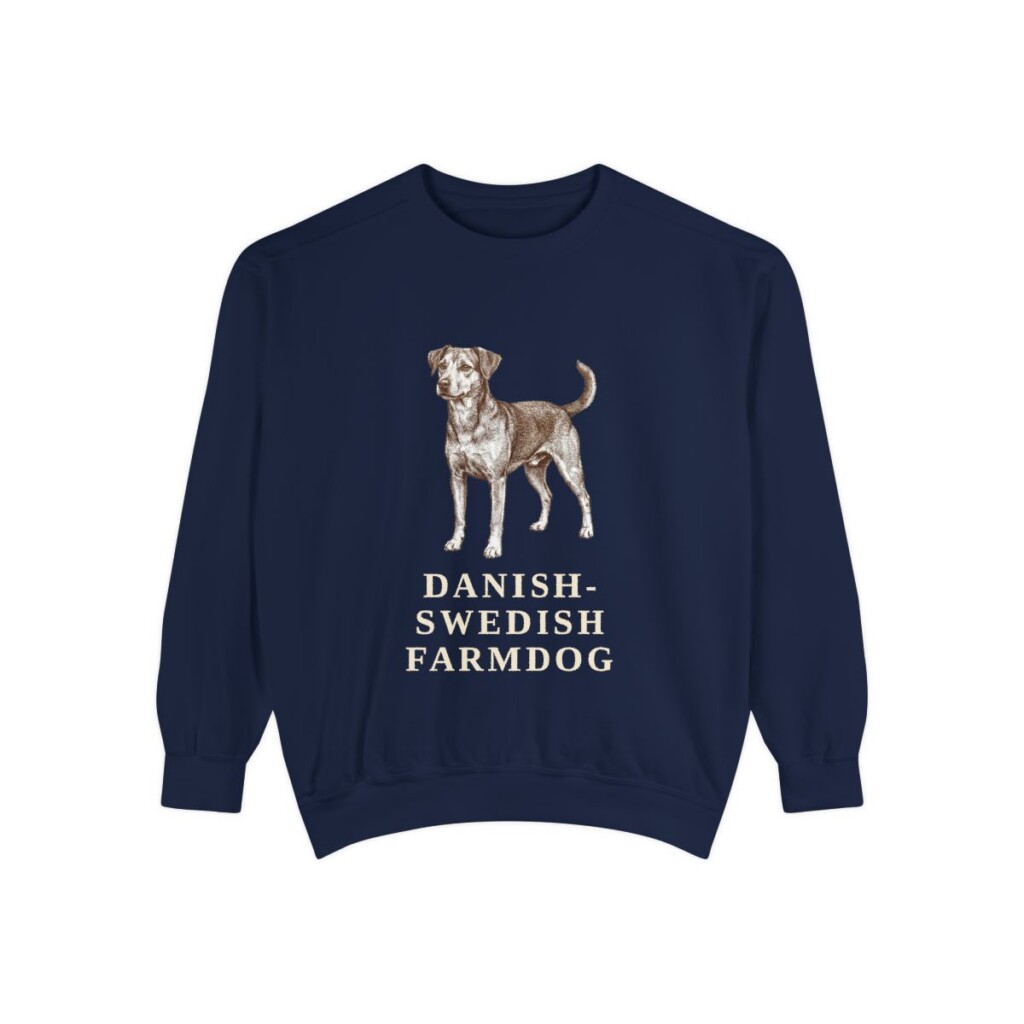 Danish-Swedish Farmdog Sweatshirt, True Navy, front view