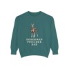 Doberman Pinscher Dad Sweatshirt, Blue Spruce, front view