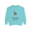 Doberman Pinscher Dad Sweatshirt, Chalky Mint, front view