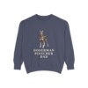 Doberman Pinscher Dad Sweatshirt, Denim, front view