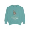 Doberman Pinscher Dad Sweatshirt, Seafoam, front view
