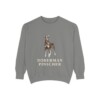 doberman-pinscher-sweatshirt-grey Doberman Pinscher Sweatshirt, Grey, front view