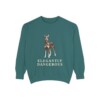 Doberman Pinscher Humor Sweatshirt, Blue Spruce, front view