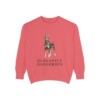 Doberman Pinscher Humor Sweatshirt, Watermelon, front view