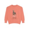 doberman-pinscher-sweatshirt-latin-terracotta Doberman Pinscher Latin Sweatshirt, Terracotta, front view