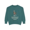Doberman Pinscher Mom Sweatshirt, Blue Spruce, front view