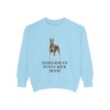 Doberman Pinscher Mom Sweatshirt, Chambray, front view