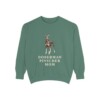 Doberman Pinscher Mom Sweatshirt, Light Green, front view