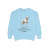 Dogo Argentino Dad Sweatshirt, Chambray, front view