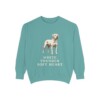 dogo-argentino-sweatshirt-humor-seafoam Dogo Argentino Humor Sweatshirt, Seafoam, front view