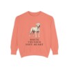 dogo-argentino-sweatshirt-humor-terracotta Dogo Argentino Humor Sweatshirt, Terracotta, front view