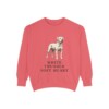 dogo-argentino-sweatshirt-humor-watermelon Dogo Argentino Humor Sweatshirt, Watermelon, front view