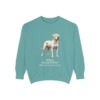 Dogo Argentino Latin Sweatshirt, Seafoam, front view