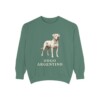 Dogo Argentino Sweatshirt, Light Green, front view