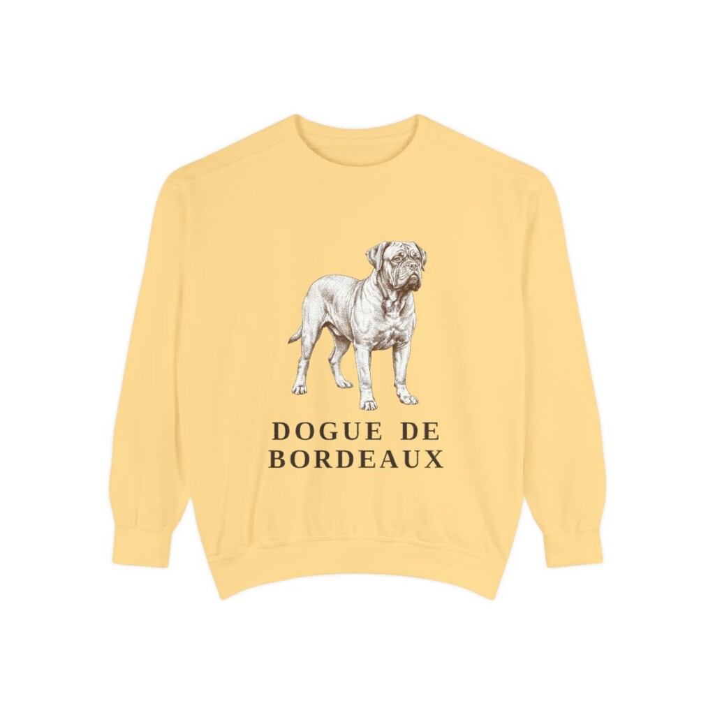 Dogue de Bordeaux Sweatshirt, Butter, front view