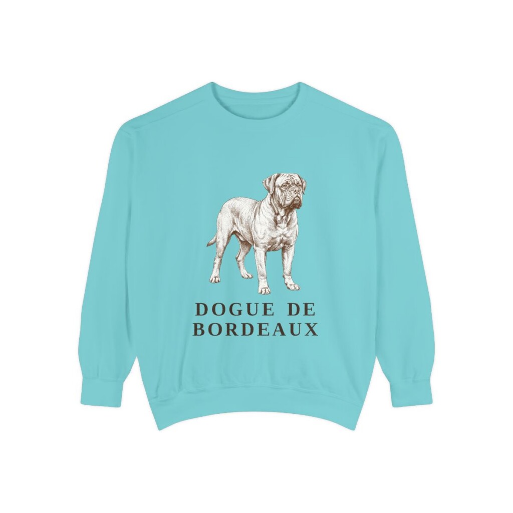 Dogue de Bordeaux Sweatshirt, Chalky Mint, front view