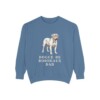 Dogue de Bordeaux Dad Sweatshirt, Blue Jean, front view