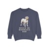 Dogue de Bordeaux Dad Sweatshirt, Denim, front view