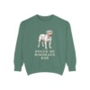 Dogue de Bordeaux Dad Sweatshirt, Light Green, front view