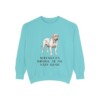 Dogue de Bordeaux Humor Sweatshirt, Chalky Mint, front view
