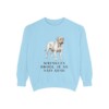 Dogue de Bordeaux Humor Sweatshirt, Chambray, front view