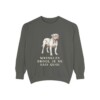 Dogue de Bordeaux Humor Sweatshirt, Pepper, front view