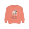 Dogue de Bordeaux Humor Sweatshirt, Terracotta, front view