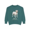 dogue-de-bordeaux-sweatshirt-latin-blue-spruce Dogue de Bordeaux Latin Sweatshirt, Blue Spruce, front view