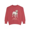 dogue-de-bordeaux-sweatshirt-latin-crimson Dogue de Bordeaux Latin Sweatshirt, Crimson, front view