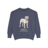 dogue-de-bordeaux-sweatshirt-latin-denim Dogue de Bordeaux Latin Sweatshirt, Denim, front view