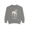dogue-de-bordeaux-sweatshirt-latin-grey Dogue de Bordeaux Latin Sweatshirt, Grey, front view