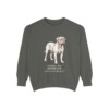 dogue-de-bordeaux-sweatshirt-latin-pepper Dogue de Bordeaux Latin Sweatshirt, Pepper, front view