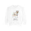 dogue-de-bordeaux-sweatshirt-latin-white Dogue de Bordeaux Latin Sweatshirt, White, front view