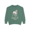 Dogue de Bordeaux Mom Sweatshirt, Light Green, front view