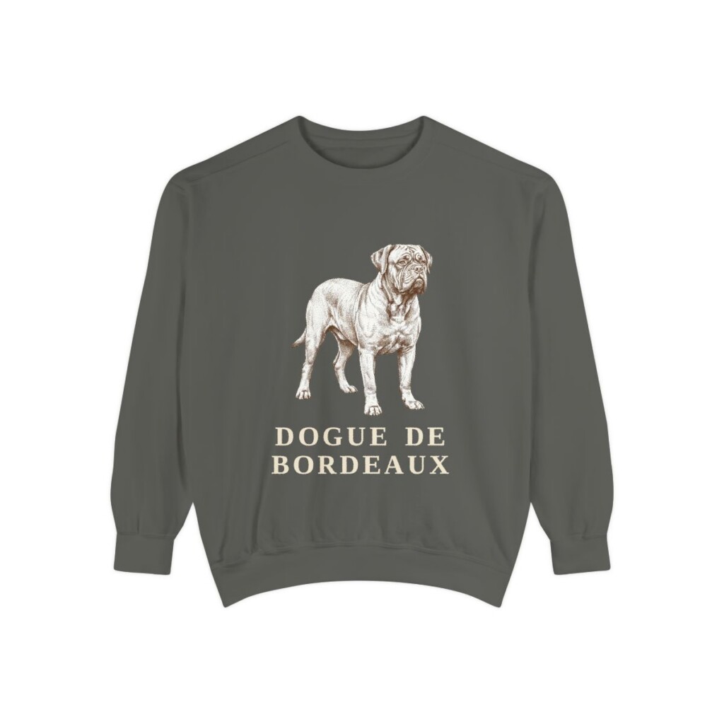 Dogue de Bordeaux Sweatshirt, Pepper, front view