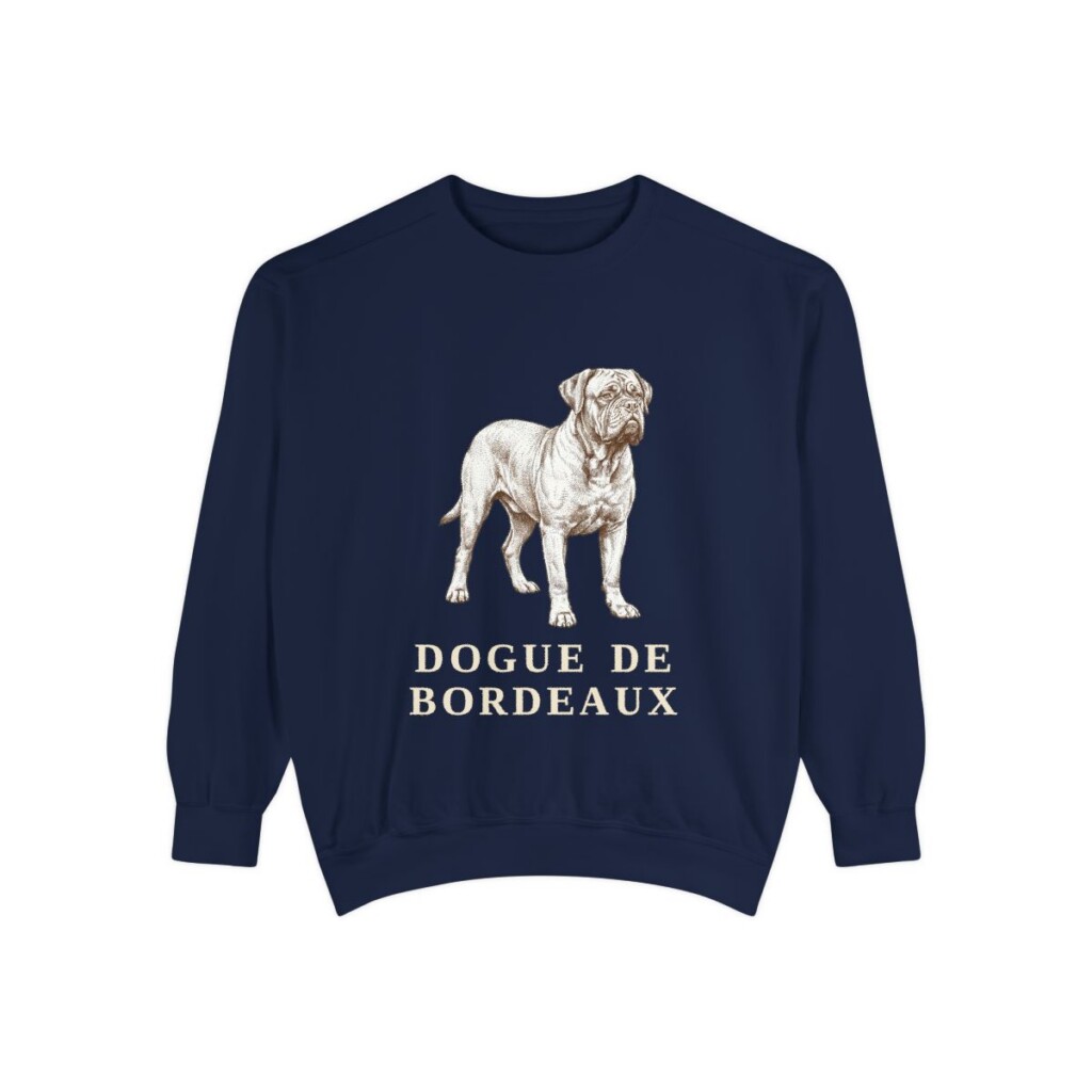 Dogue de Bordeaux Sweatshirt, True Navy, front view