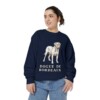Dogue de Bordeaux Sweatshirt, True Navy, person 2 front
