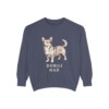 Dorgi Dad Sweatshirt, Denim, front view
